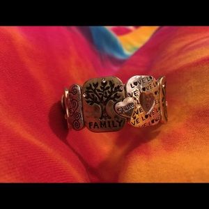 Family is Forever Stretch Bracelet